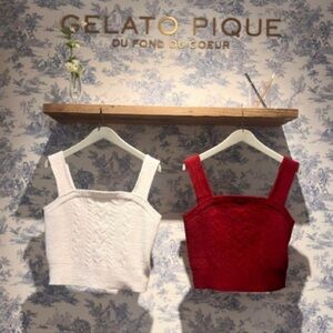 Gelato Pique soft Aran bustier top one size brand new w tags